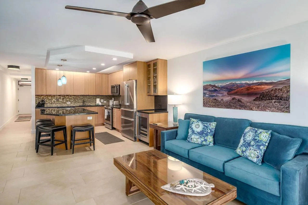 Kamaole Sands 1-307 - Stunning Renovation, New Ac! Wailea  0*, Wailea (Maui)